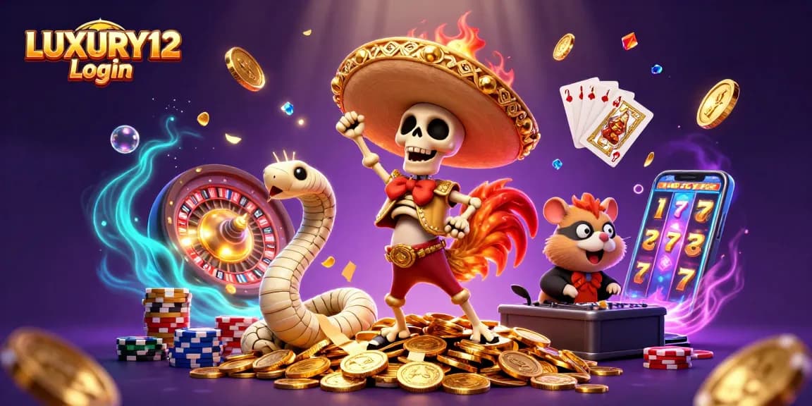 Experience thrilling gameplay and rewards with LUXURY12 Login while spinning slot reels and winning big!