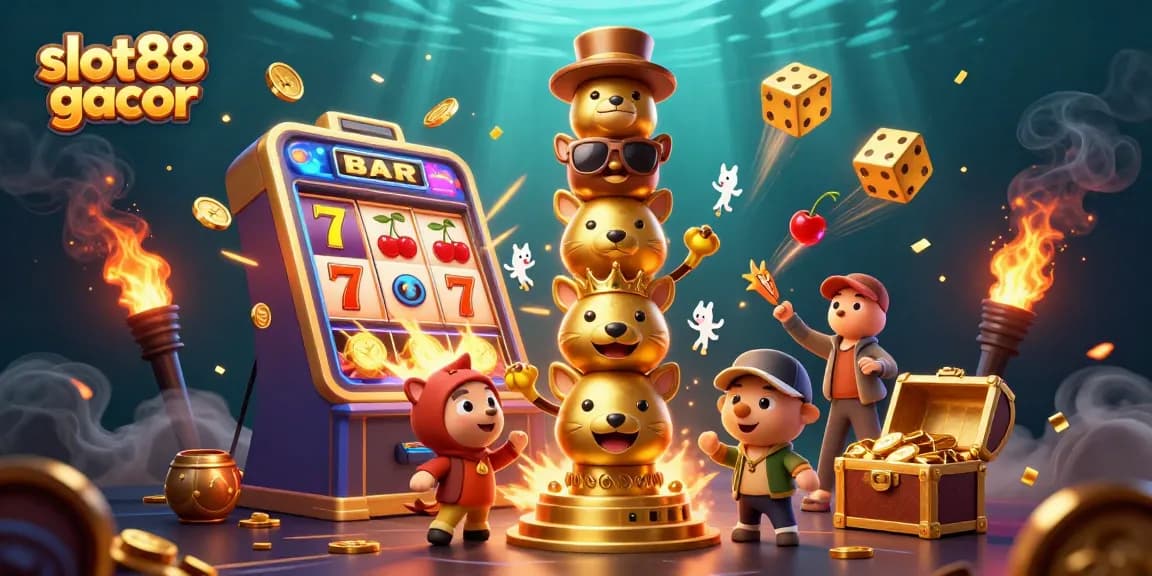 slot88 gacor menghidupkan pengalaman bermain dengan jackpot luar biasa dan simbol keberuntungan yang memukau