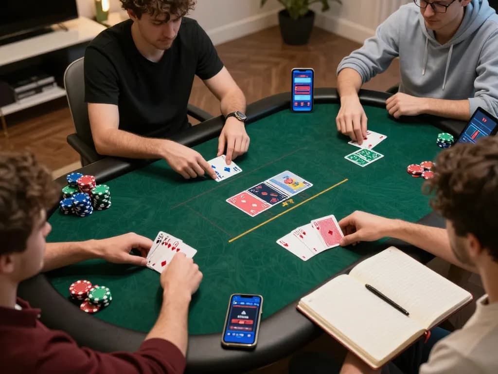 Enjoying the top 10 game bài while engaging in strategic online poker at home