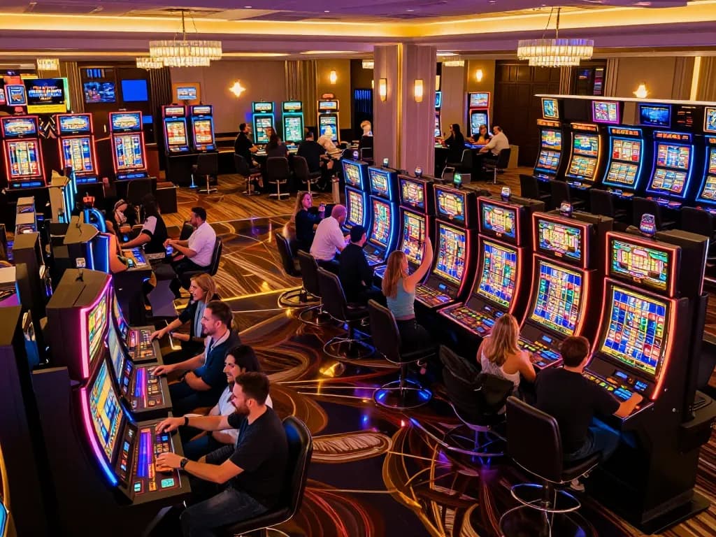 Players celebrating wins on vibrant slot machines at 888new casino