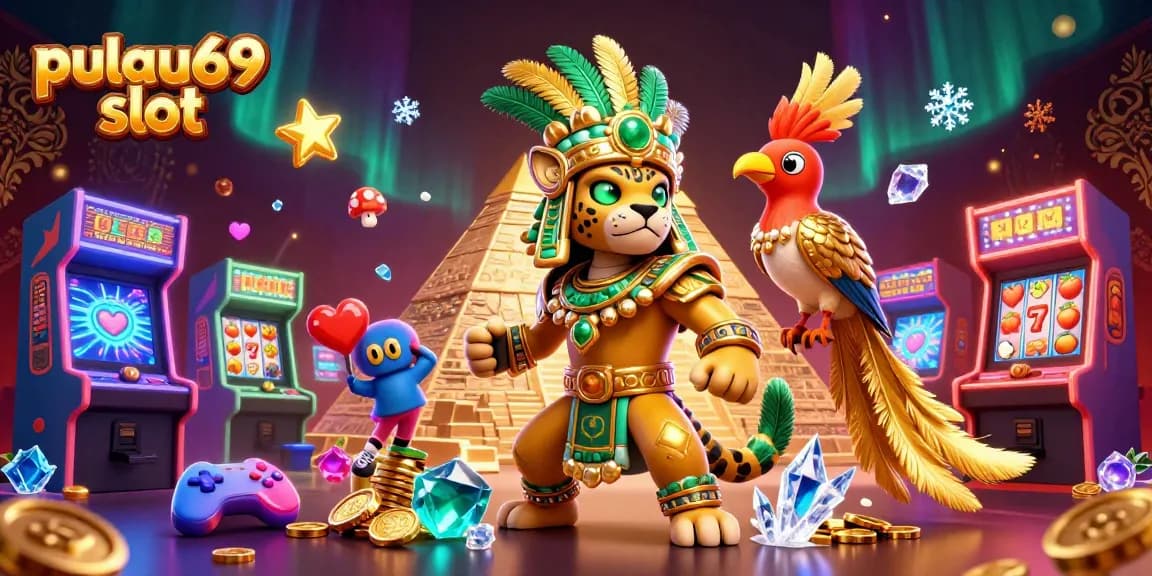 Experience the thrill of pulau69 slot gaming with vibrant characters and dynamic 3D visuals.