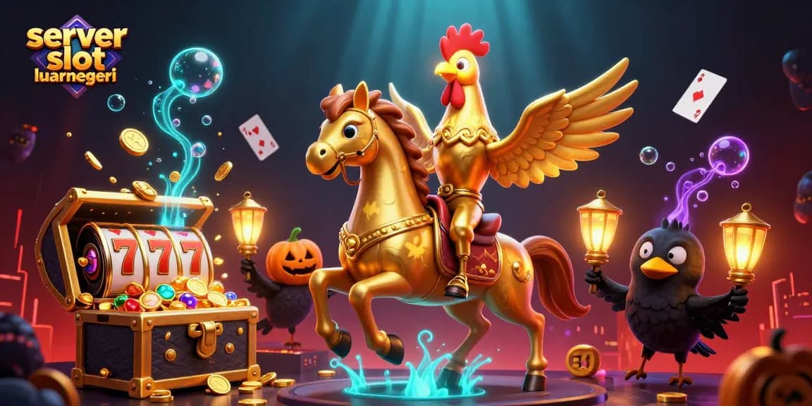 Spin the reels at server slot luar negeri with thrilling slot action and vibrant casino elements.