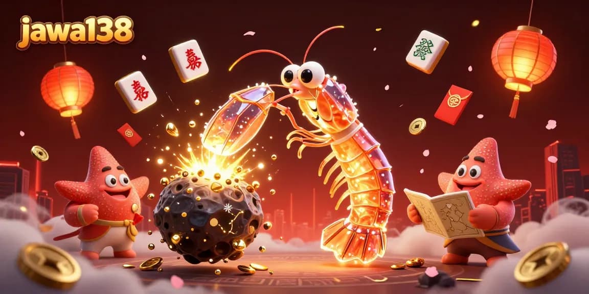 jawa138 menghadirkan ilustrasi kasino ikonik dengan samurai dan koin emas