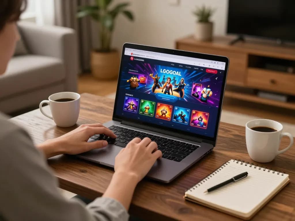Experience top-tier gaming on LGOGOAL platform with cozy home setup and strategic gameplay.