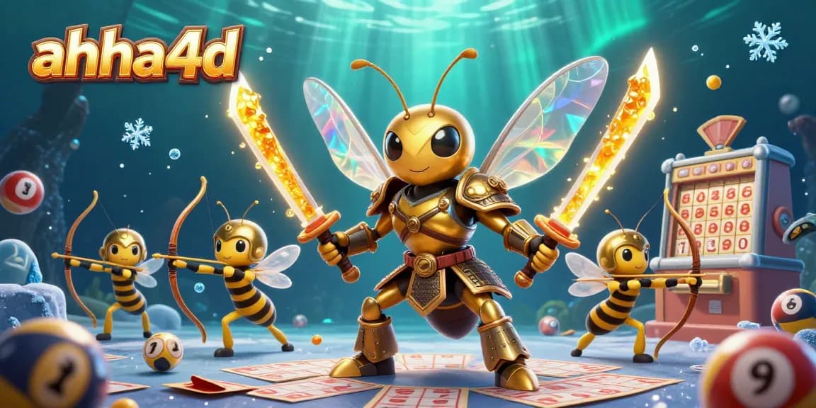 Experience thrilling lottery action with ahha4d's dynamic scene showcasing vibrant elements and engaging gameplay.