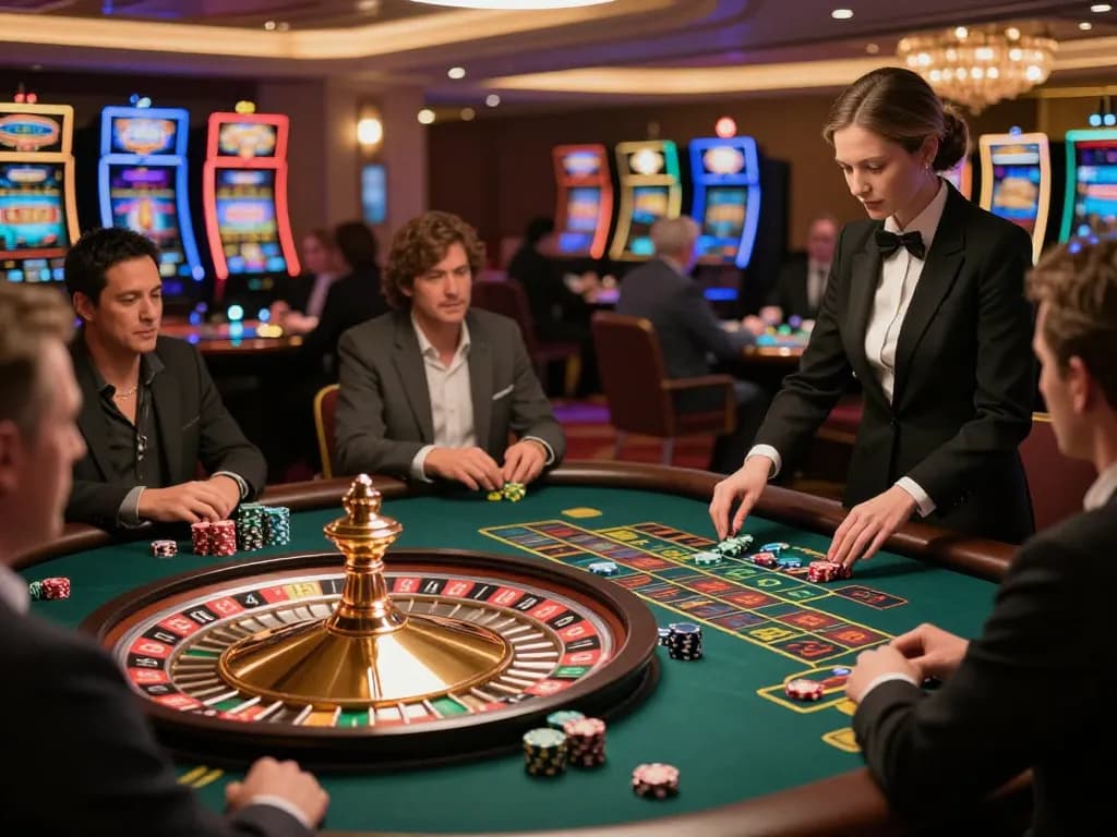 Experience the thrill of gaming at trang chủ 33win with vibrant roulette action and engaging players