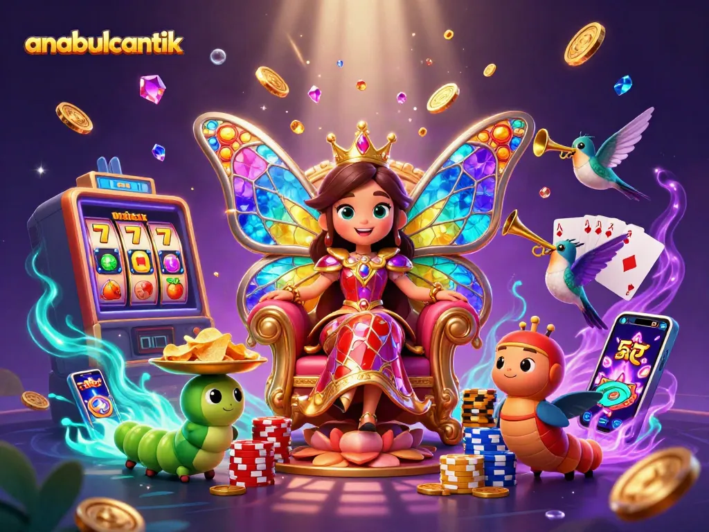 Visualisasikan keberuntungan dengan anabulcantik di mesin slot yang memukau dan warna cerah.