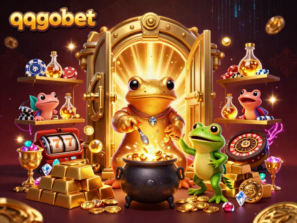Experience gaming excitement with qqgobet's dynamic alchemist scene and rich casino elements.