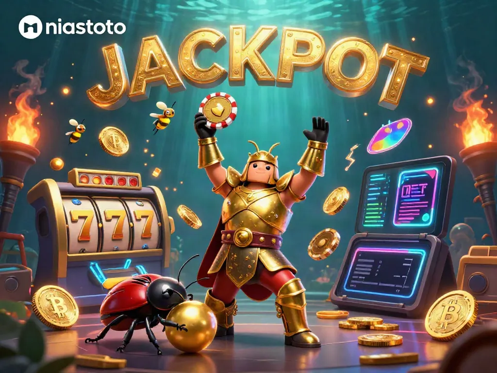 Menangkan jackpot dengan niastoto, disertai kejuaraan dan gemerlap koin kripto.