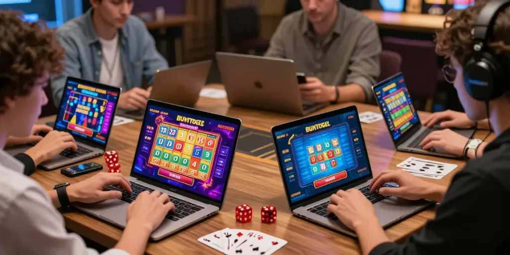 Pengguna BUNTOGEL menikmati platform tebak angka online dengan antarmuka menarik.