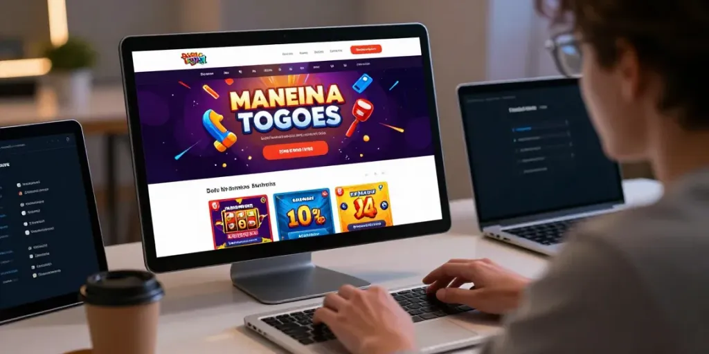 Ratutogel: tampilan antarmuka situs taruhan online dengan pengguna memasang taruhan.