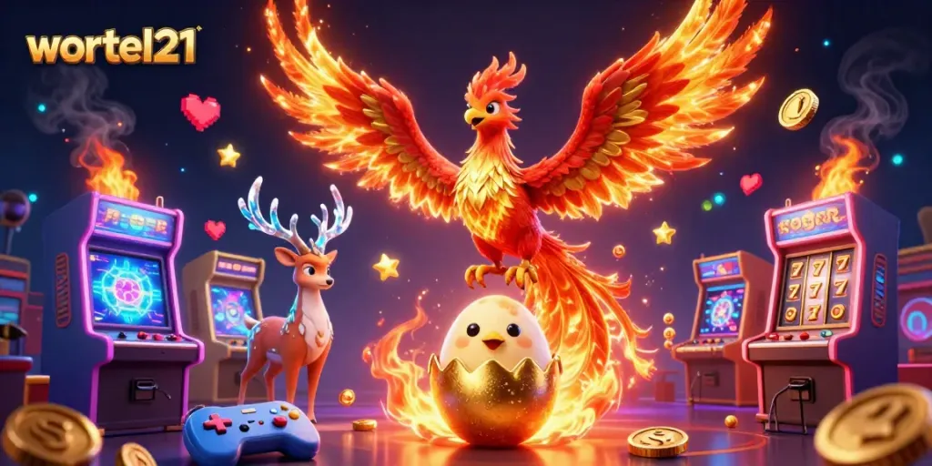 Mengikuti keseruan permainan slot di wortel21 dengan phoenix dan elemen kasino berpadu.