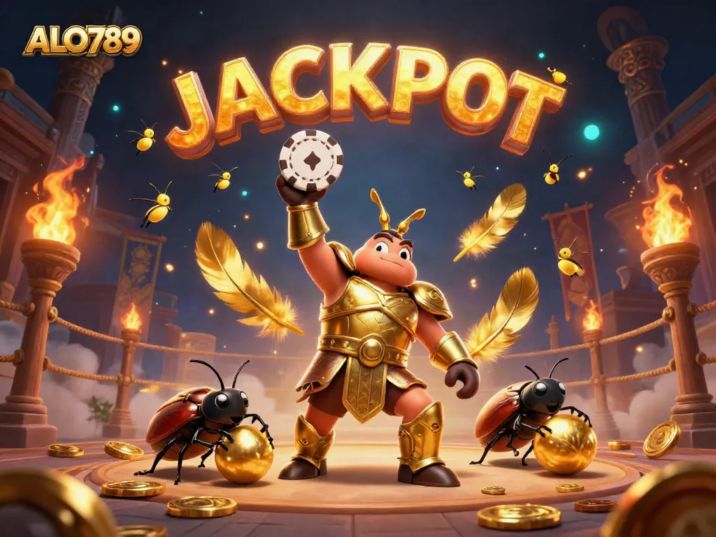 ALO789 players chasing jackpots in a vibrant 3D casino scene with dynamic elements.