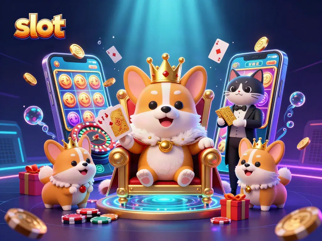 Menangkan slot dengan corgi raja dan peluang jackpot di RUPIAHSLOT88