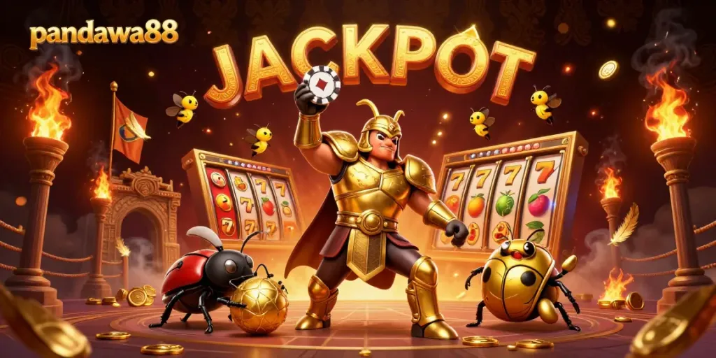 Pandawa88 menangkan jackpot dengan pemandangan kasino yang megah