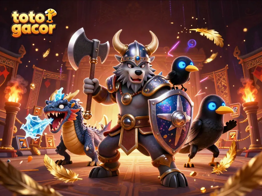 Menangkan pengalaman toto slot gacor dengan karakter kartun dalam arena yang penuh warna.