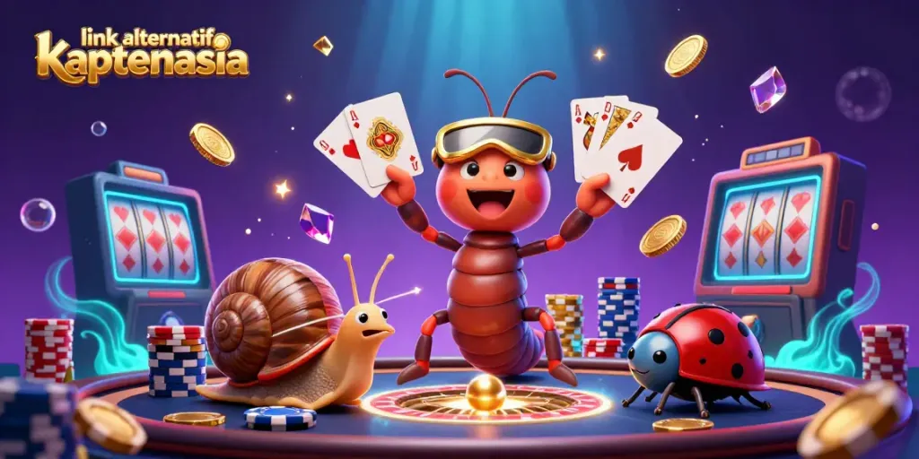 Gambangkan keberuntungan Anda dengan link alternatif kaptenasia dalam suasana kasino yang ceria.
