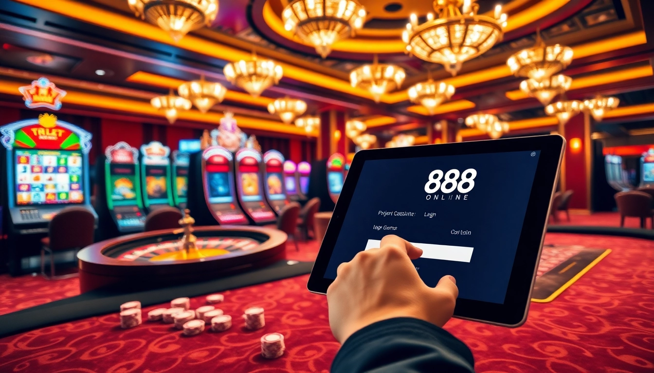 Logging into tg88 for a seamless online gambling experience with exciting games.