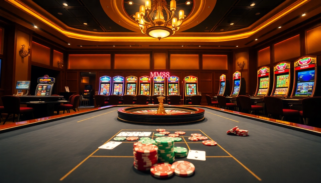 Experience exhilarating moments at MM88 casino with vibrant games and thrilling action.