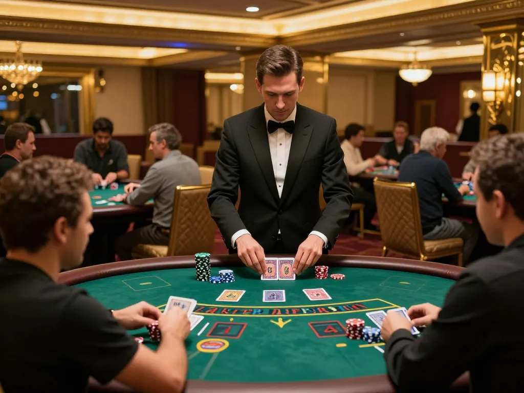 Kuwin players enjoying thrilling blackjack games in an elegant casino atmosphere filled with excitement.