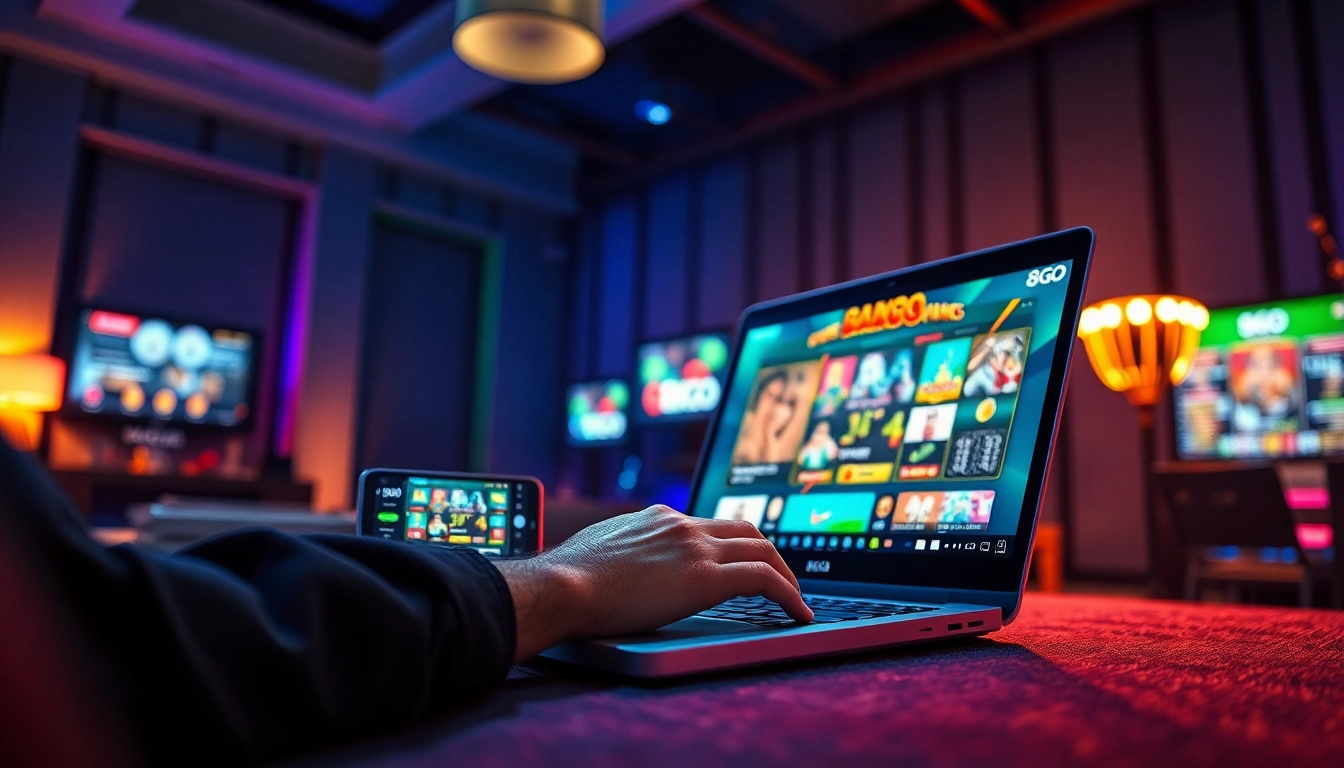 Immersive online gaming experience on nền tảng 88go with a user engaged in action.