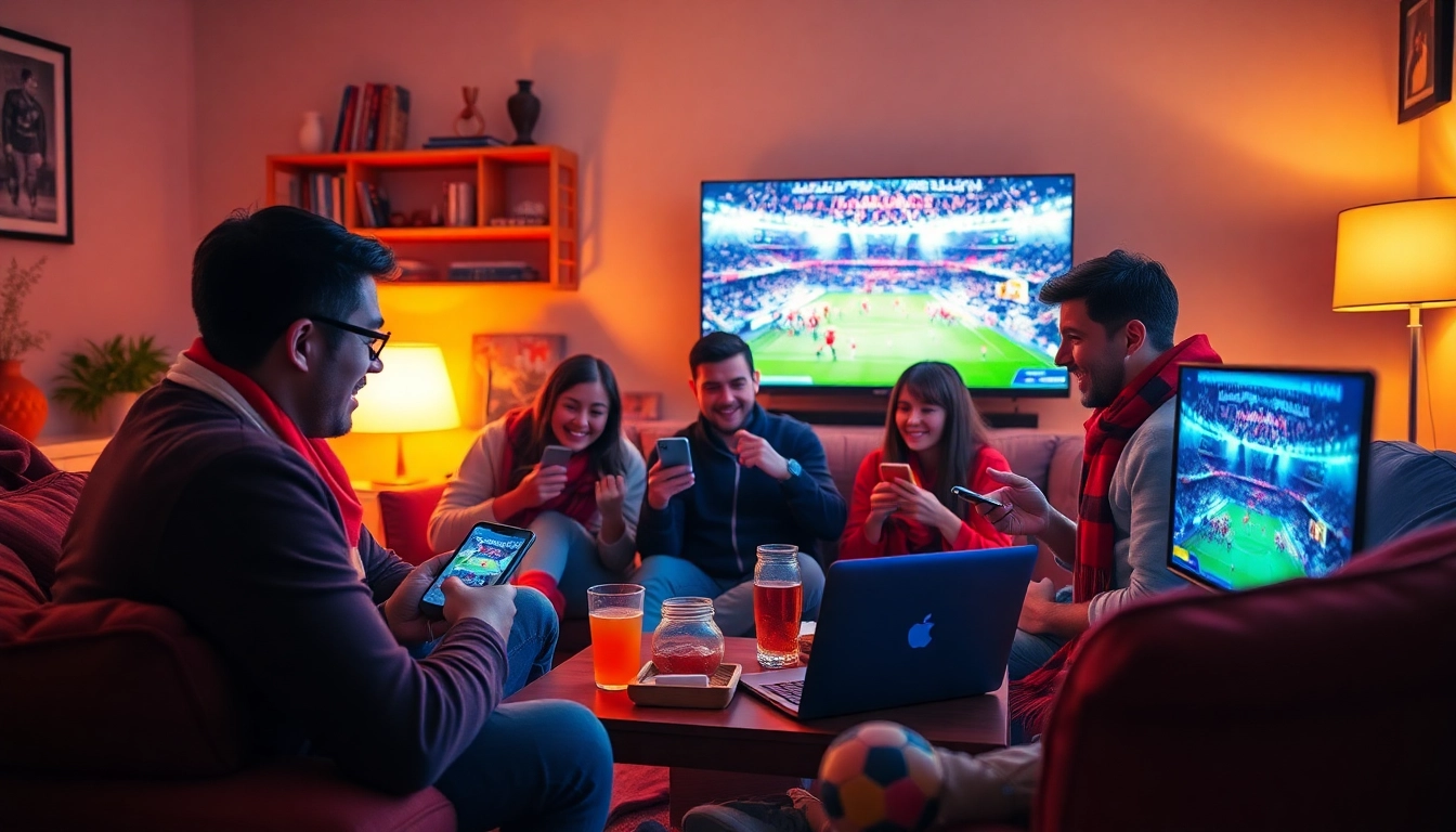 CakhiaTV brings fans together for exciting football matches with vibrant social viewing experiences.