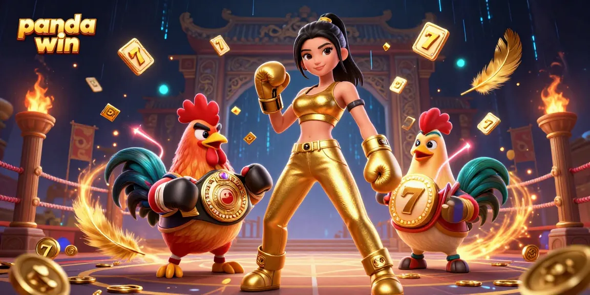 Panda win menampilkan suasana slot yang hidup dengan karakter dinamis dan elemen permainan yang kaya.
