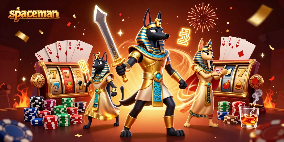 Spin the spaceman slot reels featuring ancient characters and casino elements for high stakes.