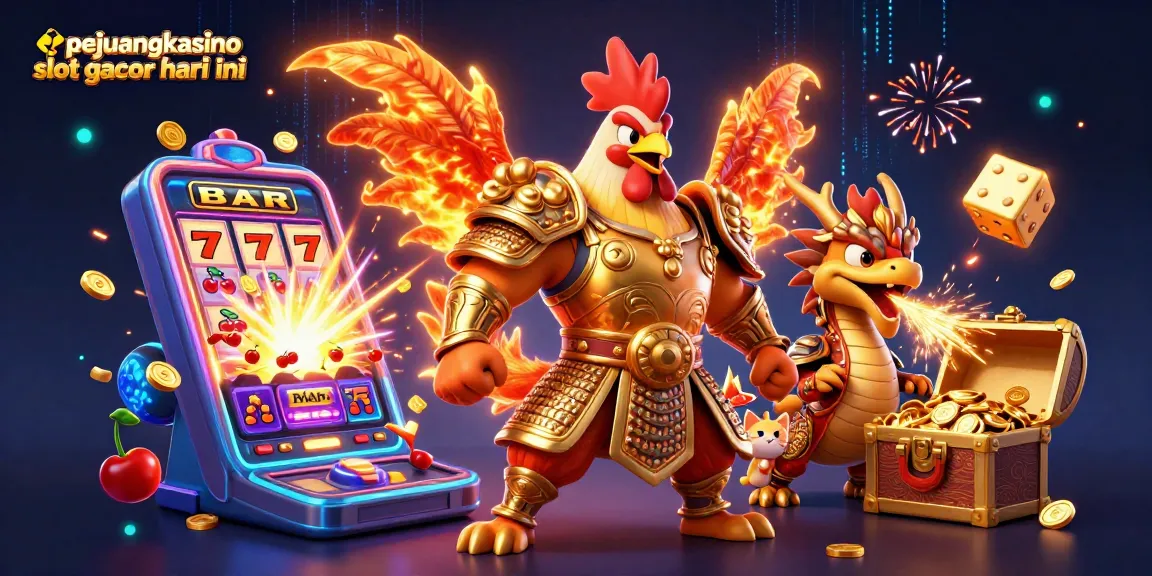 Rasakan kemenangan mendebarkan di pejuangkasino slot gacor hari ini dengan elemen permainan yang penuh aksi.