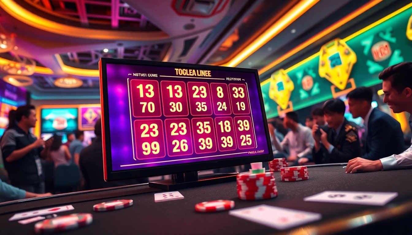 Login to yumetoto for an exciting togel game experience with vibrant displays and players engaged.