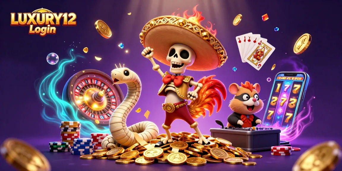 Experience thrilling gameplay and rewards with LUXURY12 Login while spinning slot reels and winning big!