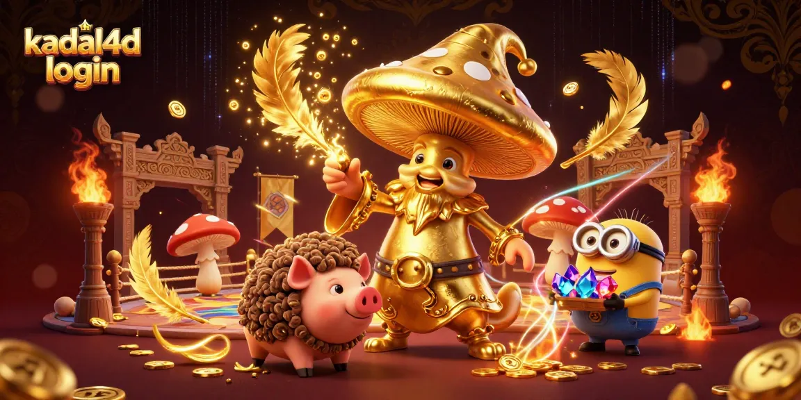 Gali kemenangan Anda dengan kadal4d login dalam ilustrasi kasino yang penuh pesona.