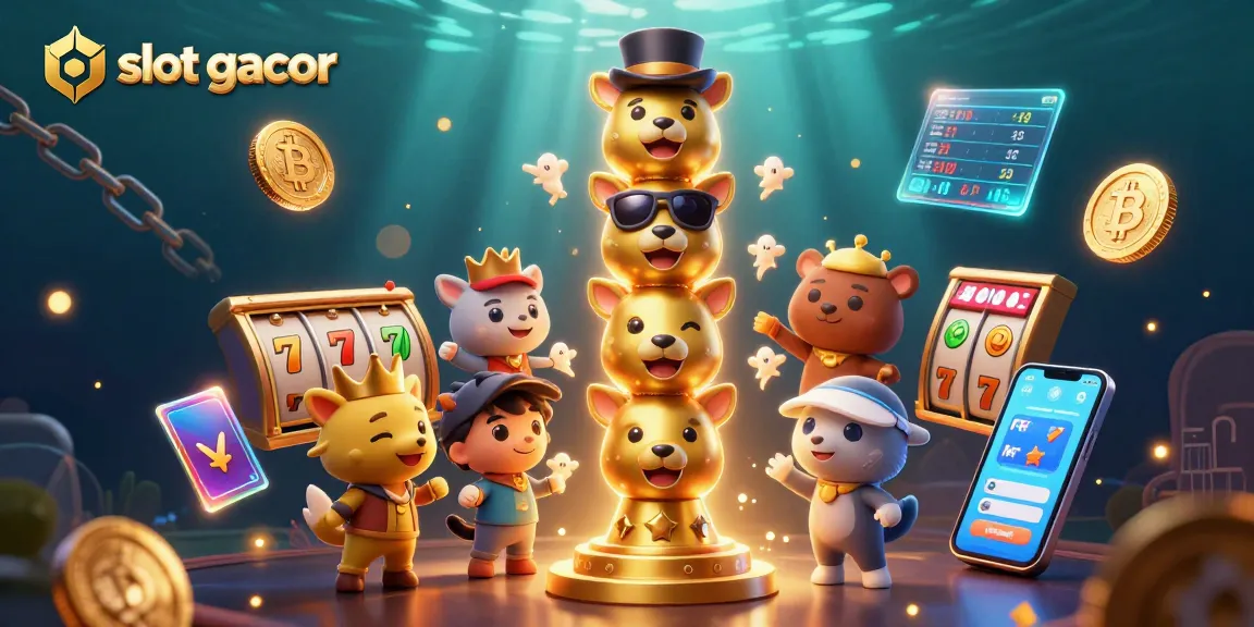 Engage in thrilling slot gacor adventures with exciting animations and casino elements.