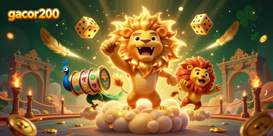 Gacor200 menghadirkan keseruan bermain slot dengan karakter menarik dan efek visual yang spektakuler.