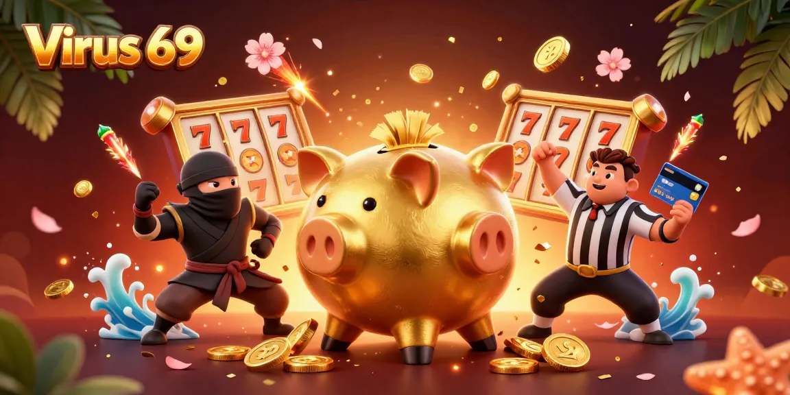 Experience thrilling gameplay at Virus 69 with vibrant slot reels and exciting character dynamics.